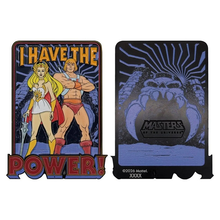Les Maîtres de l'Univers - Lingot He-Man & She-Ra Limited Edition