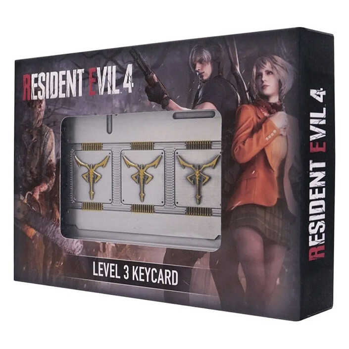 Avis Resident Evil 4 - Pack 3 répliques Keycards Level 3 Limited Edition