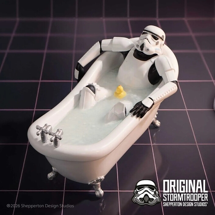 Original Stormtrooper - Figurine Splish Splash 9 cm pas cher