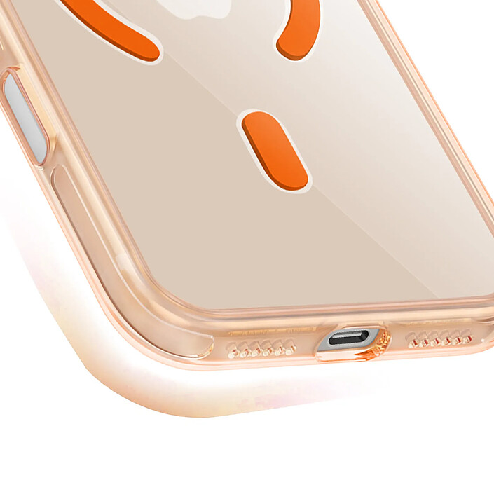 Avis Générique Coque MagSafe pour iPhone 18 Pro Protection Rigide Anti-jaunissement Orange