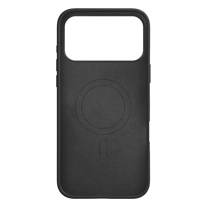 Coque MagSafe pour iPhone 18 Pro en Silicone avec Bords Relevés Noir pas cher