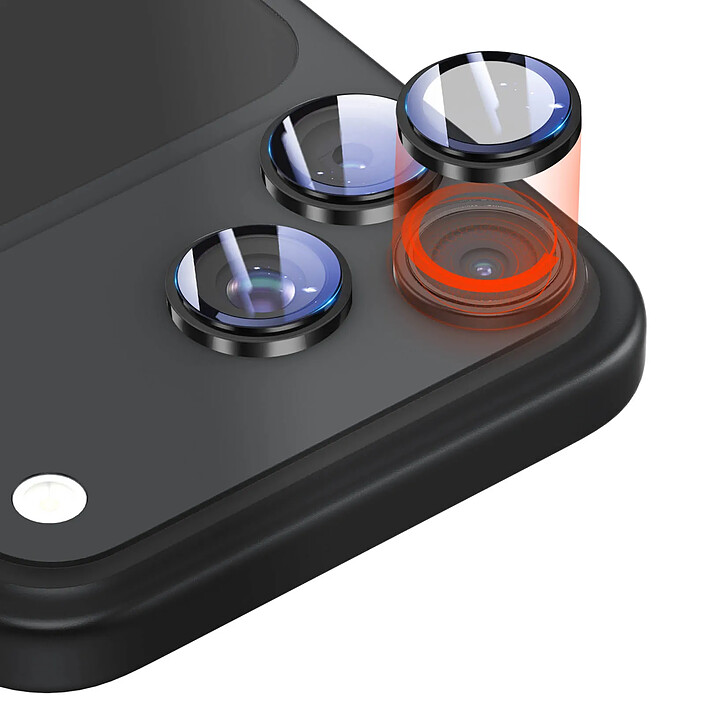 Acheter Protection Caméra pour iPhone 18 Pro / iPhone 18 Pro Max en Verre Trempé Bordeaux