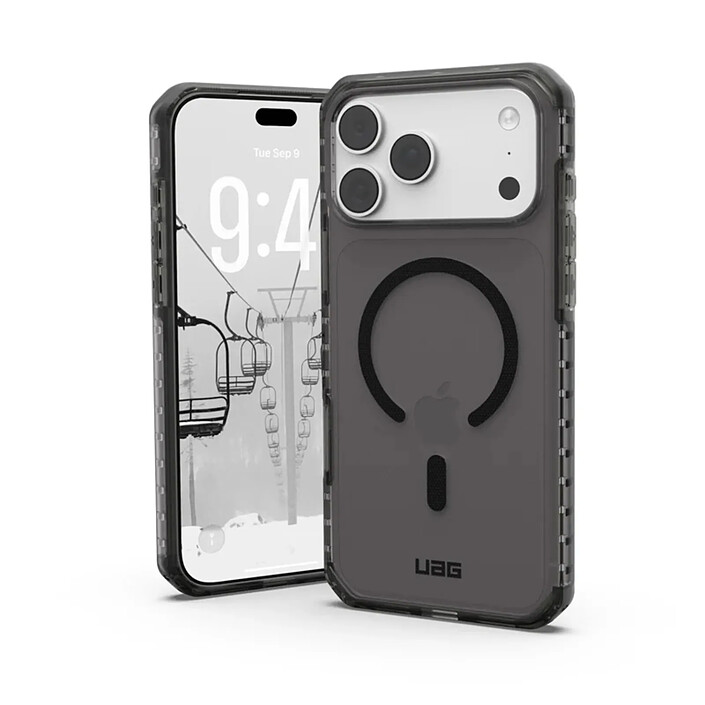 UAG Coque MagSafe pour iPhone 18 Pro Max / 17 Pro Max Série Plyo LT Antichoc 4 m Gris foncé