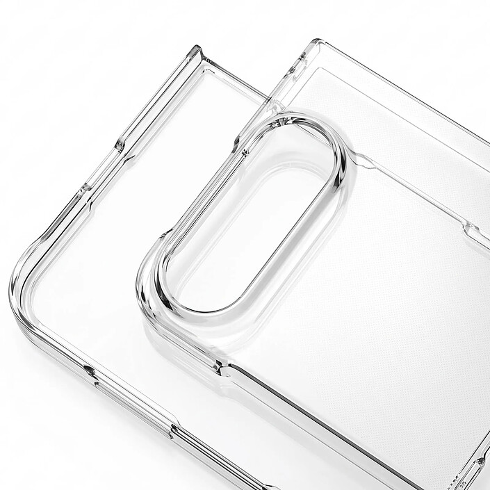 Acheter Coque pour iPhone Duo Rigide Pliable Haute Protection Antichoc Transparent