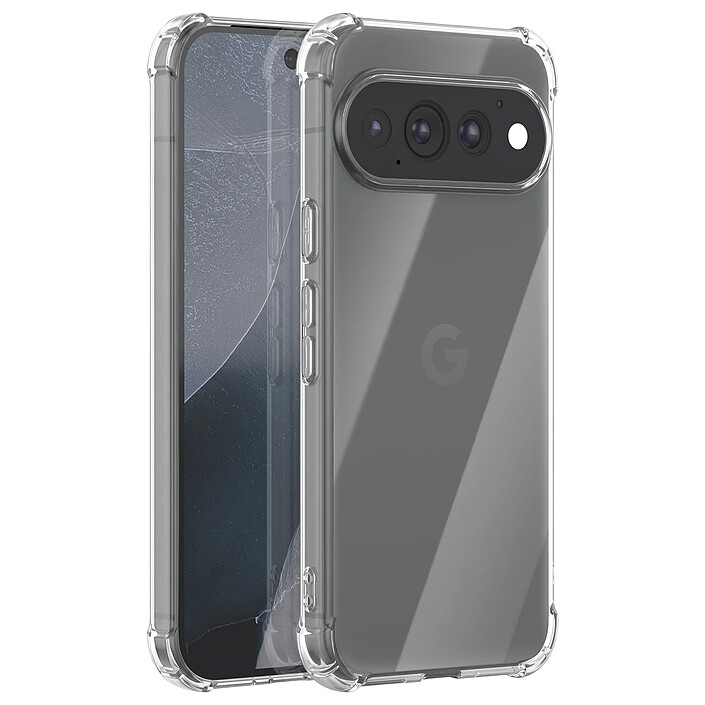 Mayaxess Coque pour Google Pixel 11 Pro Bumper Antichoc en Silicone Souple Transparent