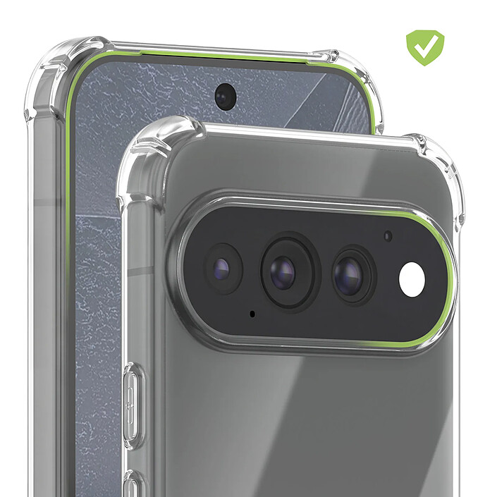 Acheter Mayaxess Coque pour Google Pixel 11 Pro Bumper Antichoc en Silicone Souple Transparent