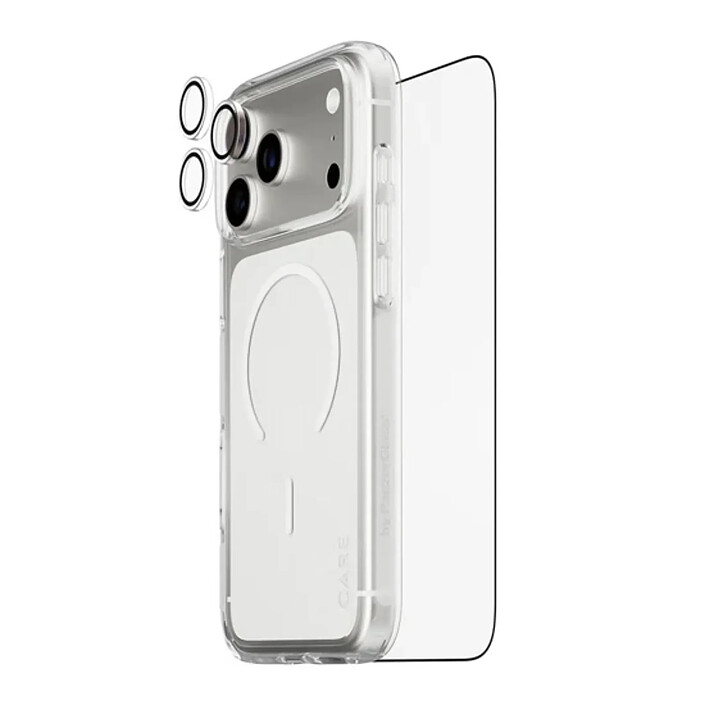 PanzerGlass Coque MagSafe pour iPhone 18 Pro Max avec Protection d'Écran et Caméra Transparent