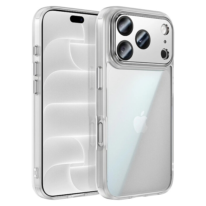 Générique Coque pour iPhone 18 Pro Antichoc Hybride avec Protection Caméra Transparent