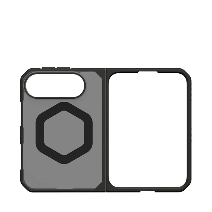Acheter UAG Coque Magsafe pour iPhone Duo Série Mouve Pliable Protection Renforcée Gris foncé
