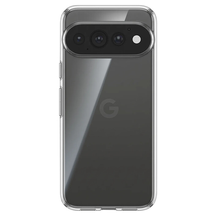 Mayaxess Coque pour Pixel 11 / 11 Pro en Silicone Souple avec Bords Surélevés Transparent