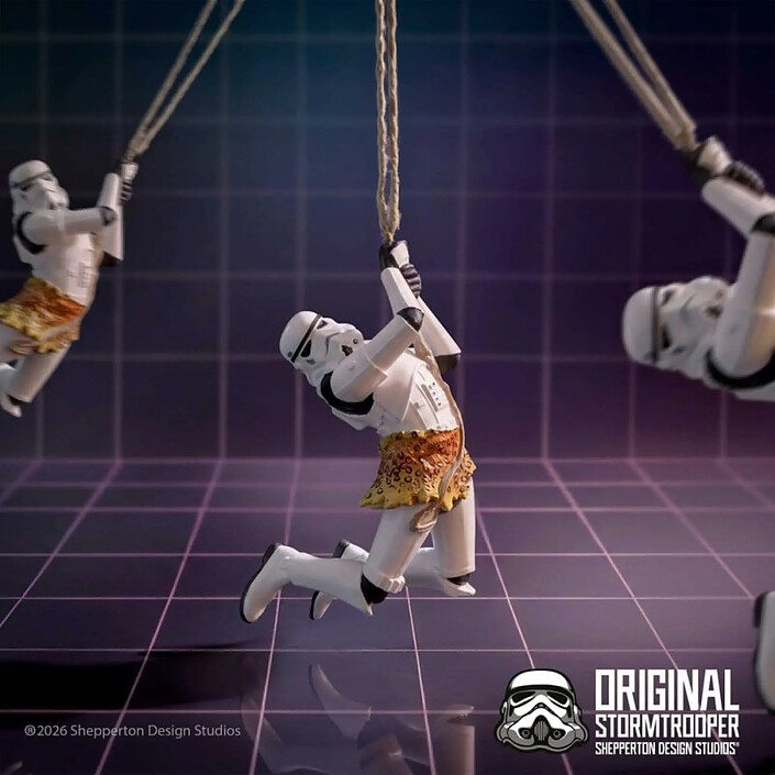 Original Stormtrooper - Décoration à suspendre Wild at Heart 10 cm pas cher