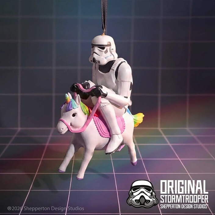 Original Stormtrooper - Décoration à suspendre Giddy Up 10 cm pas cher