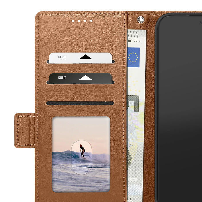 Étui Portefeuille pour Redmi Note 17 Série Smart Book avec Support Bleu canard pas cher