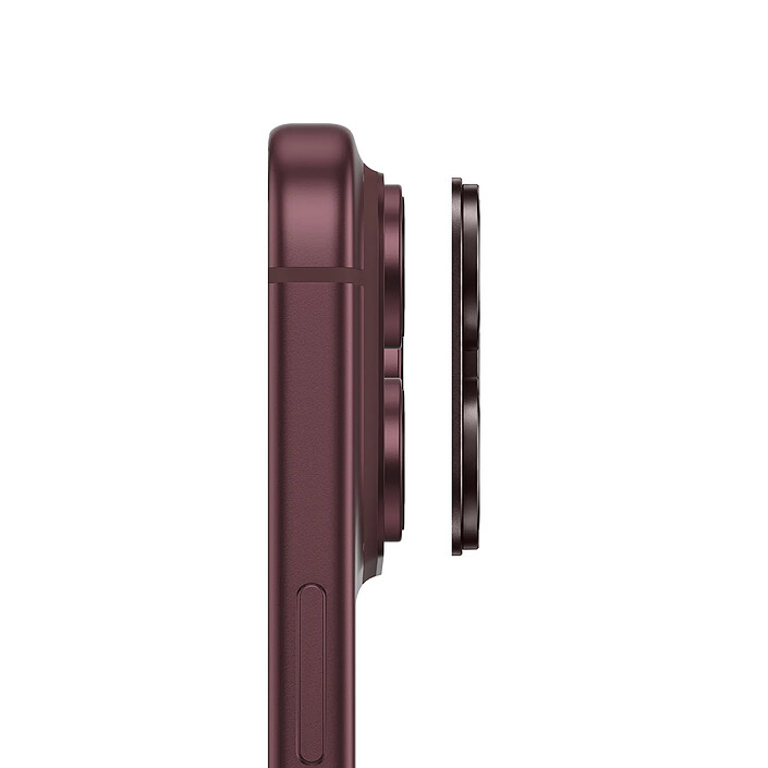 Avis Protection Caméra pour iPhone 18 Pro en Verre Trempé et Aluminium 9H Bordeaux