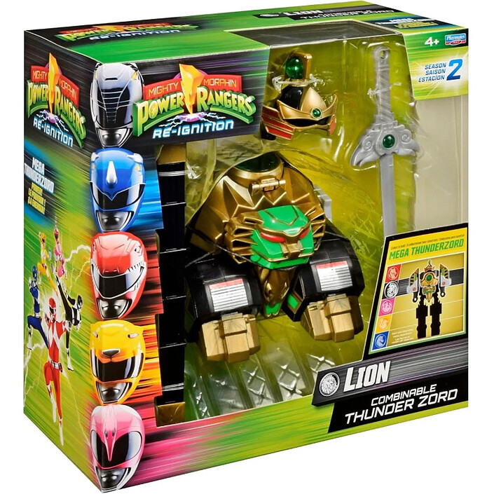 Avis Power Rangers - Figurine Thunderzord Lion