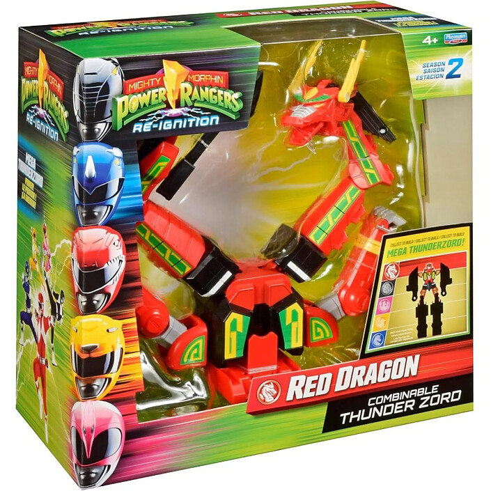 Avis Power Rangers - Figurine Thunderzord Red Dragon