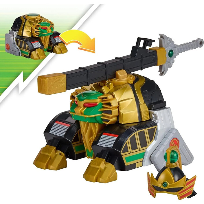 Power Rangers - Figurine Thunderzord Lion pas cher