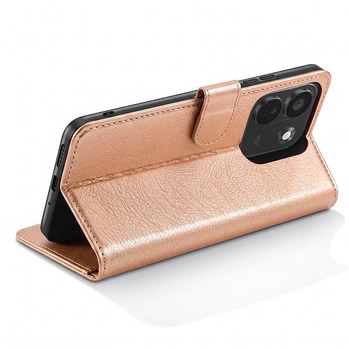 Avis Étui Portefeuille pour Redmi Note 17 Pro Série Chesterfield avec Support Bleu nuit