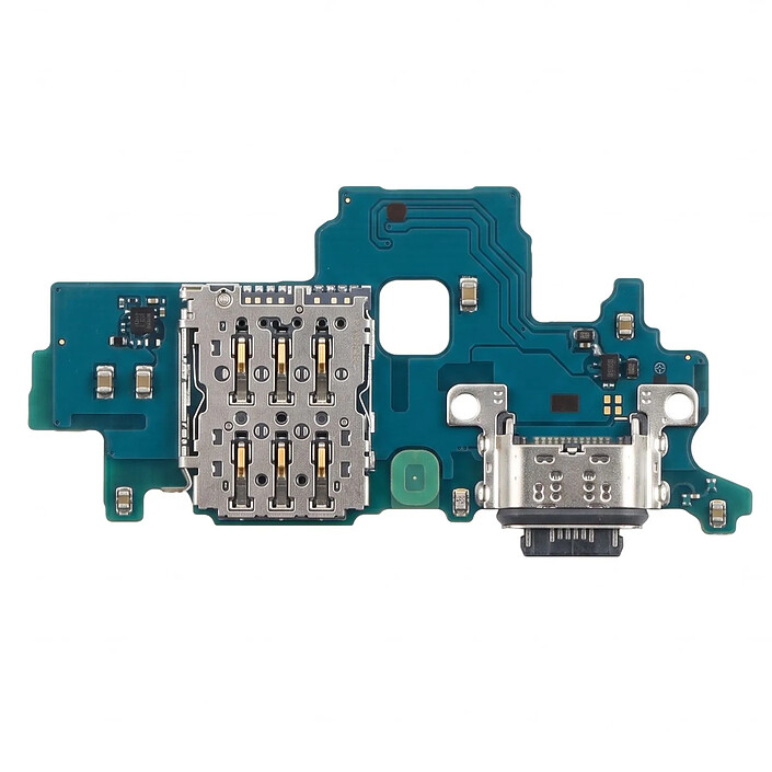 Connecteur de Charge USB-C pour Samsung Galaxy A37 5G avec Lecteur SIM Bleu
