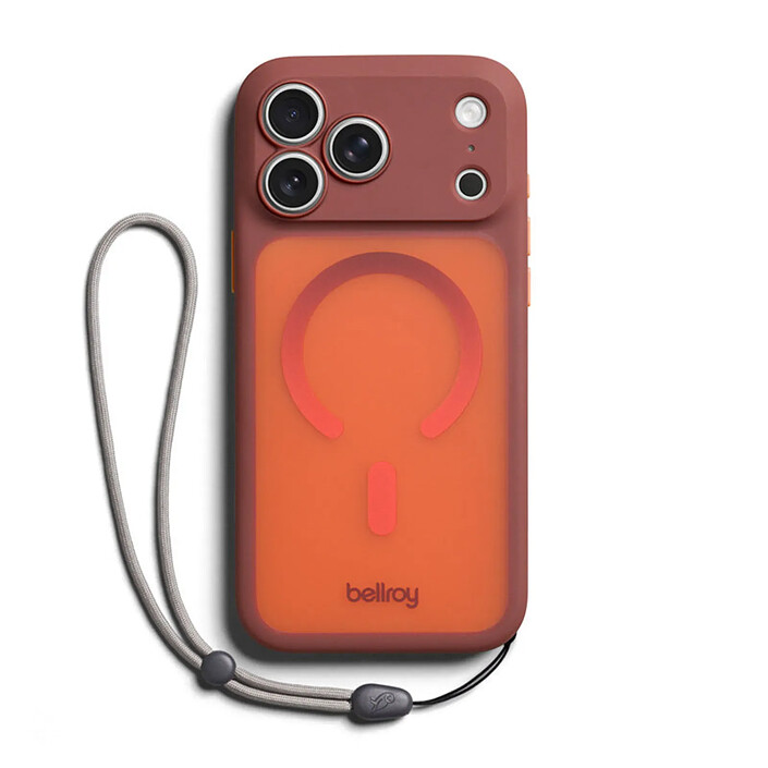 Acheter Générique Coque MagSafe pour iPhone 18 Pro Max / iPhone 17 Pro Max Série Cinch Orange