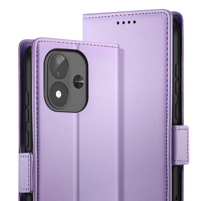 Acheter Étui Portefeuille pour Redmi Note 17 Série Smart Book avec Support Bleu canard