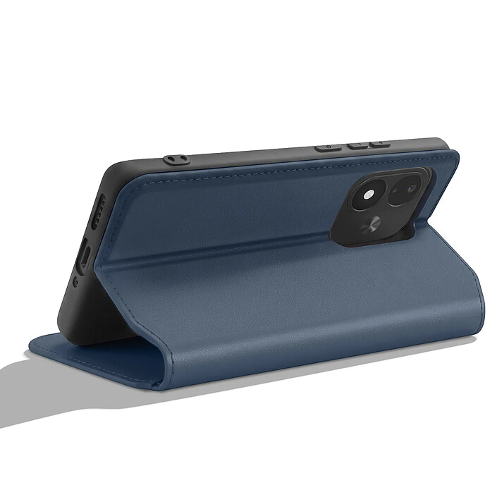 Acheter Étui à Clapet pour Redmi Note 17 Fonction Stand Classic Edition Bleu nuit