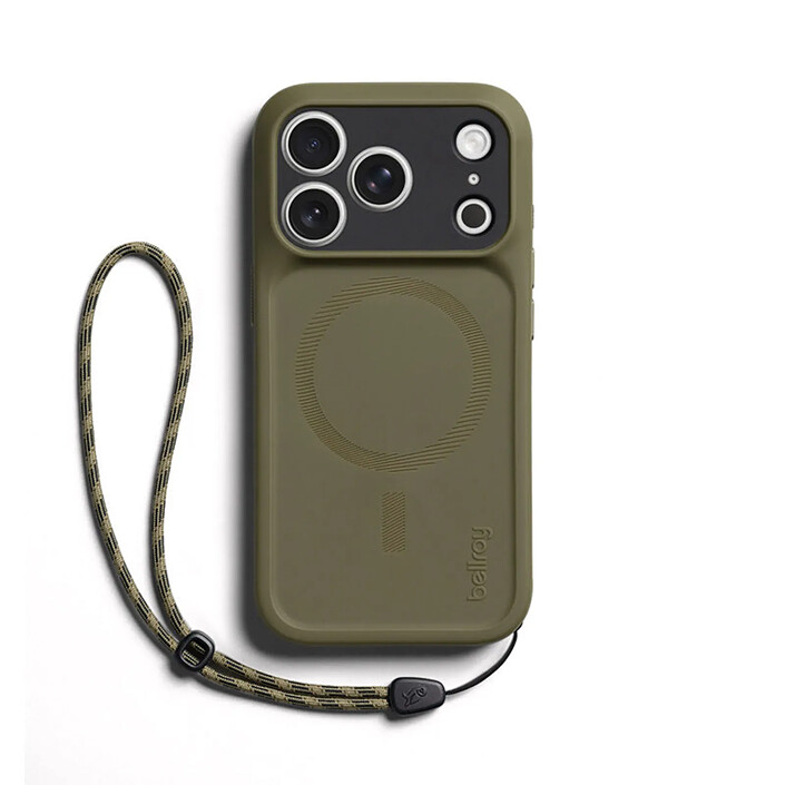 Générique Coque MagSafe pour iPhone 18 Pro / iPhone 17 Pro Série Venture avec Cordon Vert pas cher