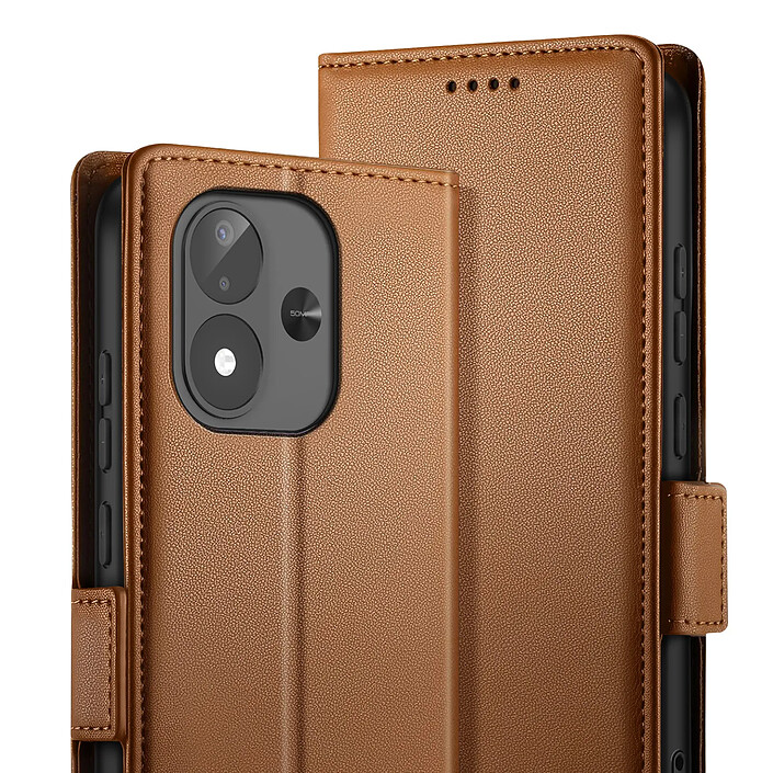 Acheter Étui Portefeuille pour Redmi Note 17 Série Smart Book avec Support Bleu canard
