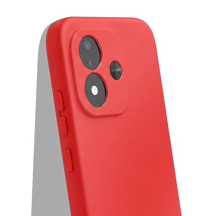 Zanaé Coque pour Xiaomi Redmi Note 17 en Silicone Caméra Enveloppé Rouge pas cher