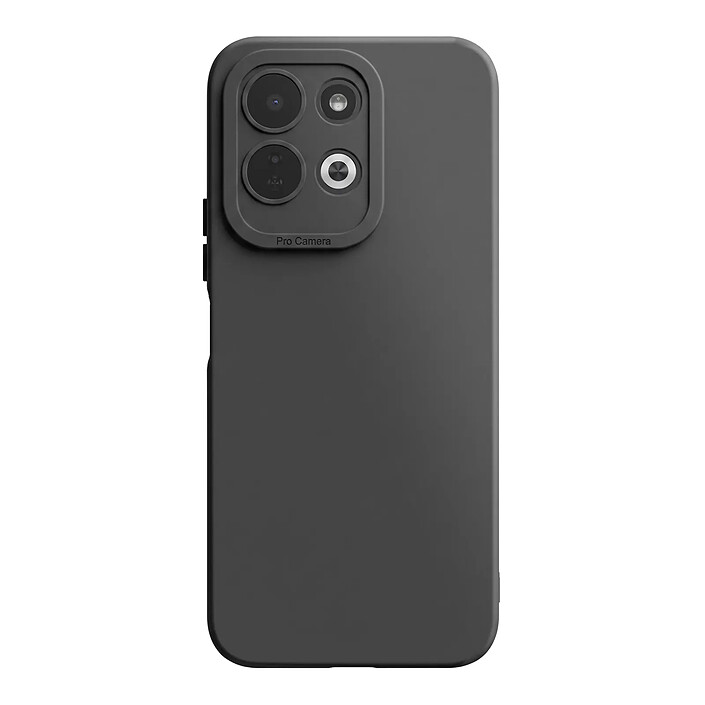 Coque pour Xiaomi Redmi 17 en Silicone Protection Souple Antichoc Noir