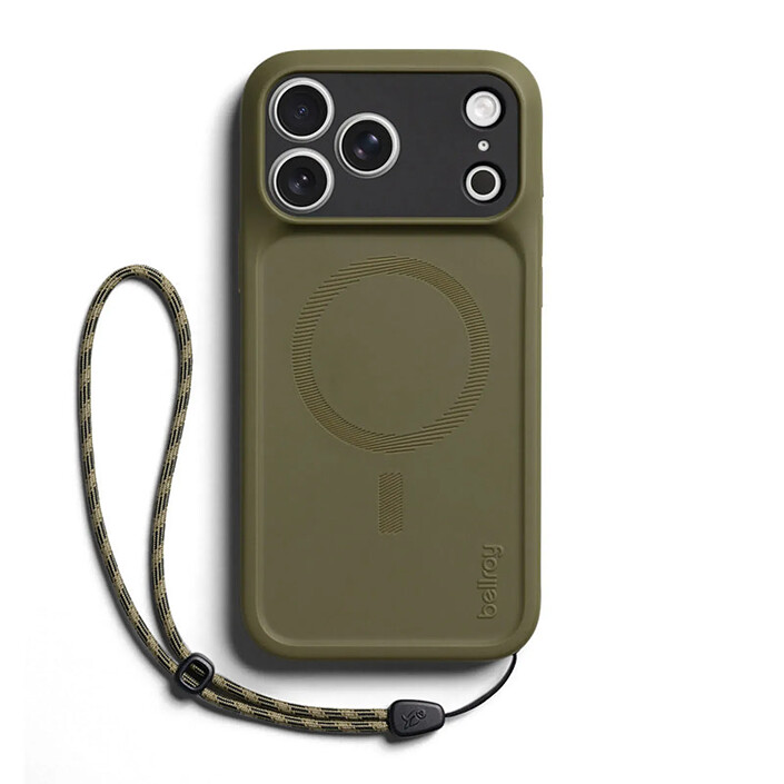 Avis Générique Coque MagSafe pour iPhone 18 Pro Max / iPhone 17 Pro Max Série Venture avec Cordon Vert