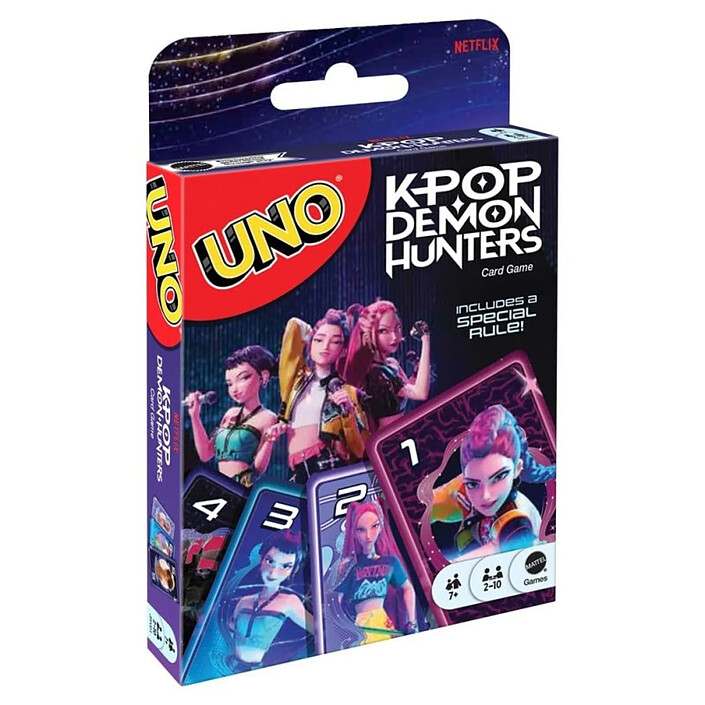 UNO - Jeu de cartes KPop Demon Hunters