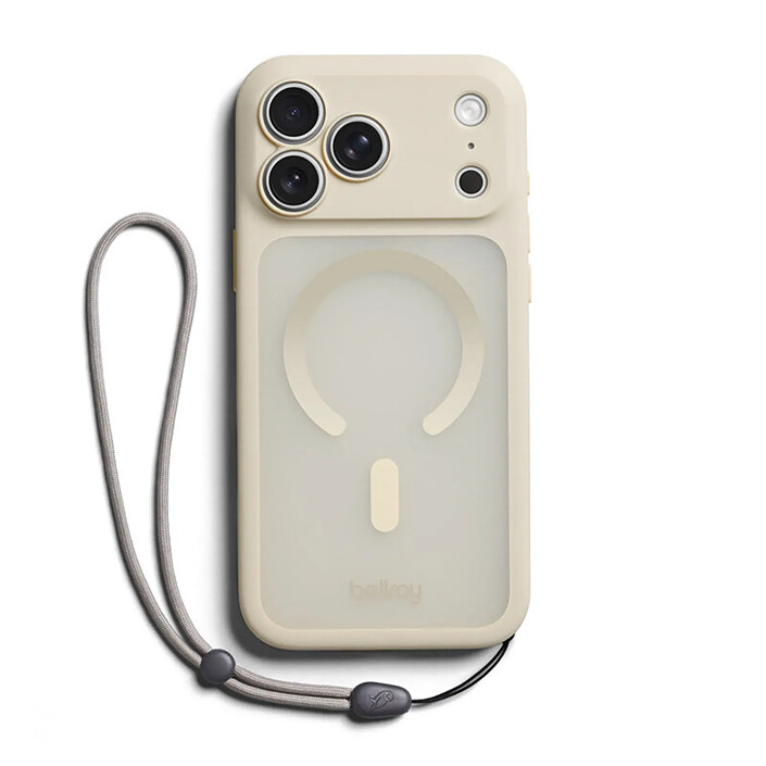 Acheter Générique Coque MagSafe pour iPhone 18 Pro Max / iPhone 17 Pro Max Série Cinch avec Cordon Beige