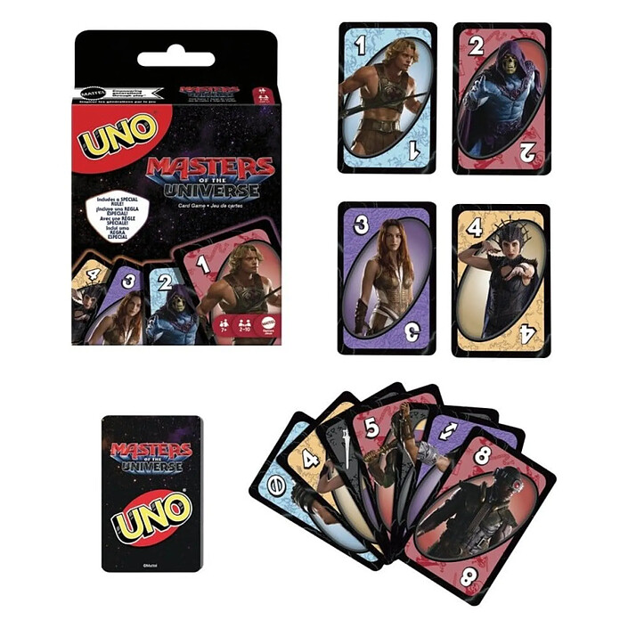 Avis UNO - Jeu de cartes Les Maîtres de l'Univers Movie 2026