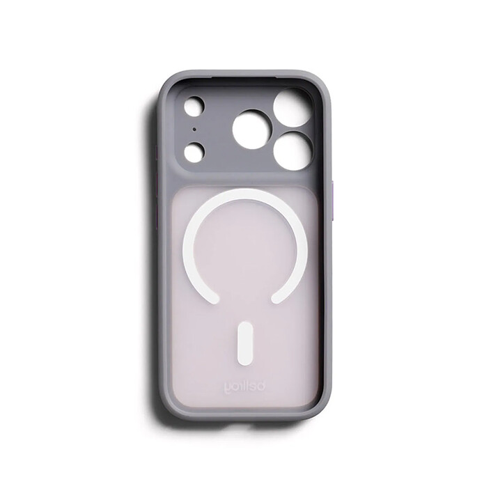 Avis Générique Coque MagSafe pour iPhone 18 Pro / iPhone 17 Pro Série Cinch avec Cordon Gris lavande