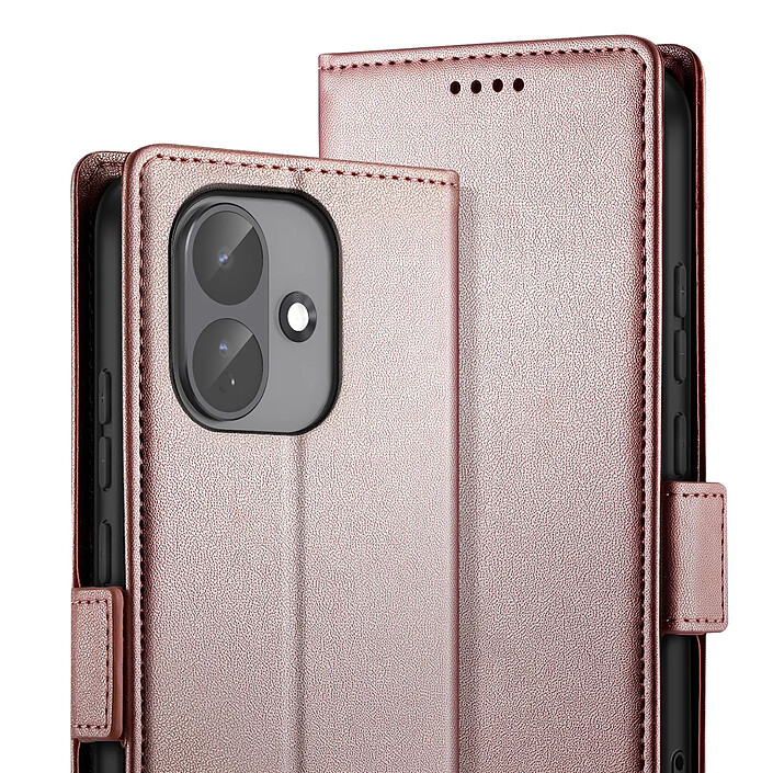 Acheter Étui Portefeuille pour Redmi Note 17 Pro Série Smart Book avec Support Lavande