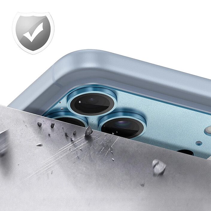 Acheter Protection Caméra pour iPhone 18 Pro Max en Verre Trempé et Aluminium 9H Noir