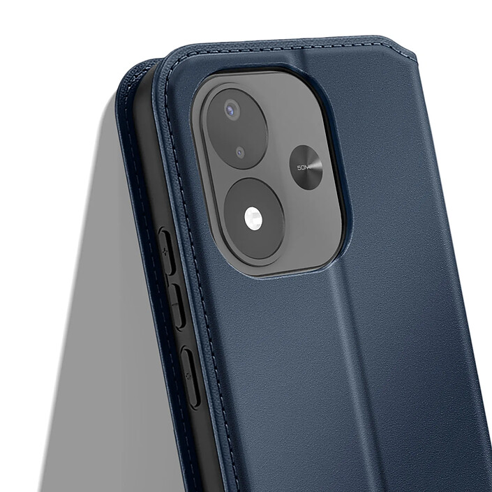 Avis Étui à Clapet pour Redmi Note 17 Fonction Stand Classic Edition Bleu nuit