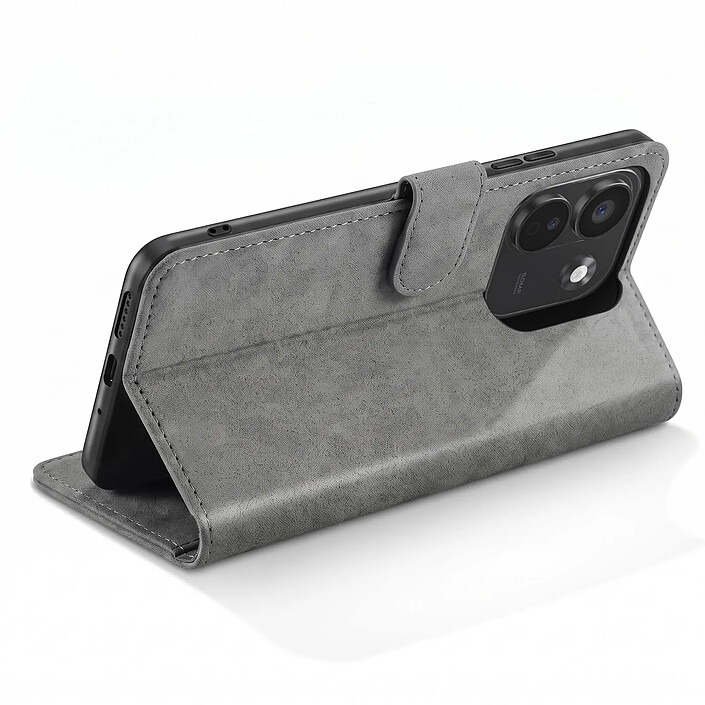 Avis Étui Portefeuille pour Redmi Note 17 Pro Série Chesterfield avec Support Bleu nuit