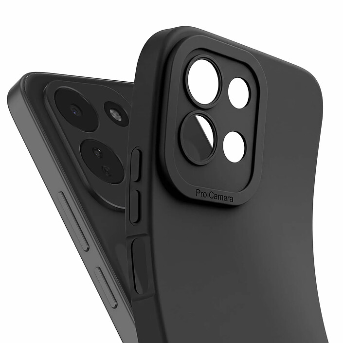 Acheter Coque pour Xiaomi Redmi 17 en Silicone Protection Souple Antichoc Noir
