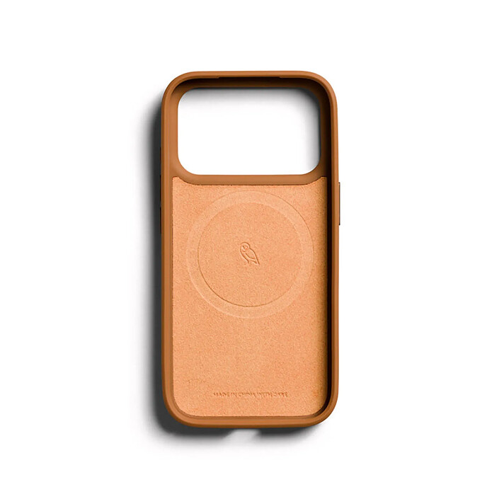 Avis Générique Coque MagSafe pour iPhone 18 Pro / iPhone 17 Pro en Cuir Série Leather Camel
