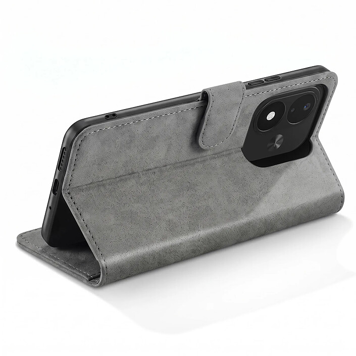 Avis Étui Portefeuille pour Redmi Note 17 Série Chesterfield avec Support Bleu nuit