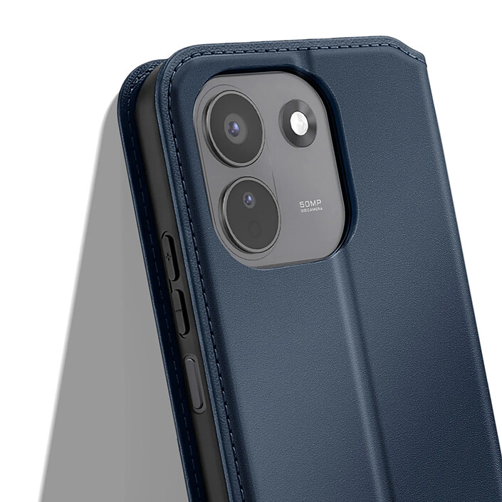 Avis Étui à Clapet pour Redmi Note 17 Pro / 17 Pro Max Fonction Stand Classic Edition Bleu nuit