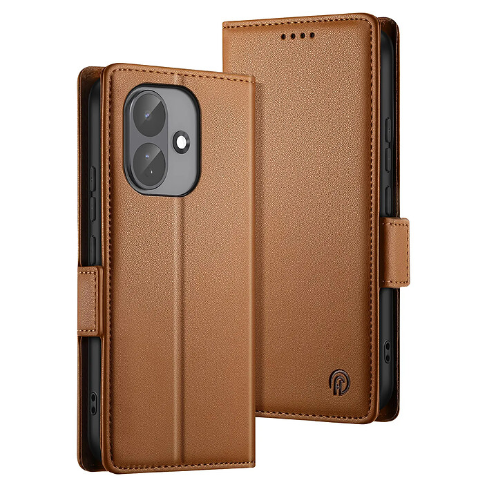 Étui Portefeuille pour Redmi Note 17 Pro Série Smart Book avec Support Lavande