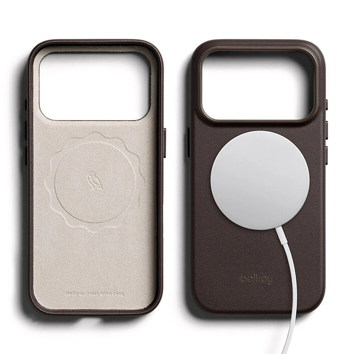 Acheter Générique Coque MagSafe pour iPhone 18 Pro / iPhone 17 Pro Série Innovera Marron