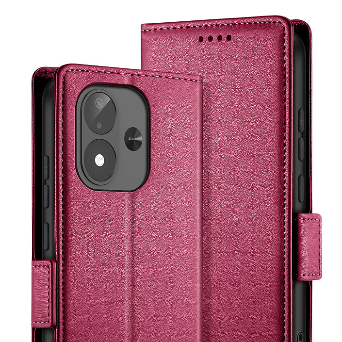 Acheter Étui Portefeuille pour Redmi Note 17 Série Smart Book avec Support Bleu canard