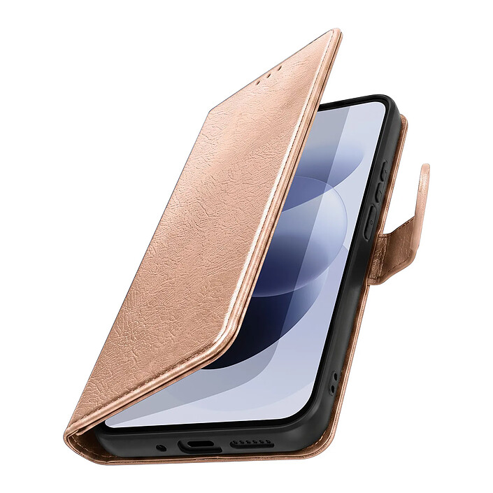 Étui Portefeuille pour Redmi Note 17 Série Chesterfield avec Support Bleu nuit
