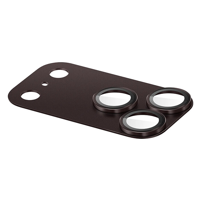 Protection Caméra pour iPhone 18 Pro en Verre Trempé et Aluminium 9H Bordeaux pas cher