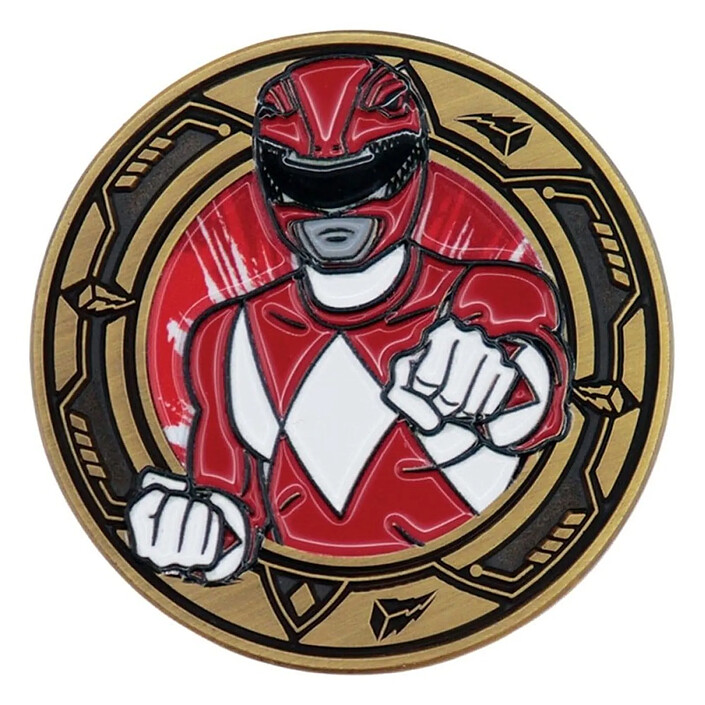 Power Rangers - Pièce de collection Red Ranger Limited Edition