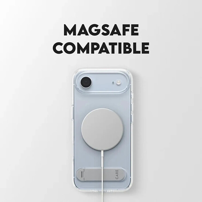 Avis PanzerGlass Coque MagSafe pour iPhone Air Protection Antichoc avec Béquille Pliable Transparent
